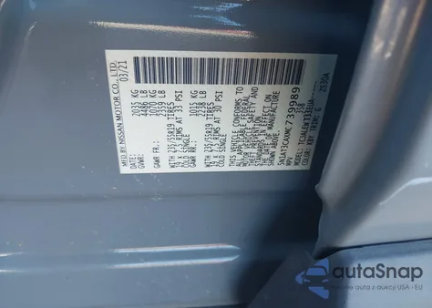 2021 Nissan Rogue Sl Fwd z USA, uszkodzony, nr VIN 5N1AT3CAXMC739989